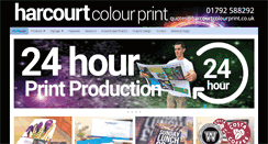 Desktop Screenshot of harcourtcolourprint.co.uk